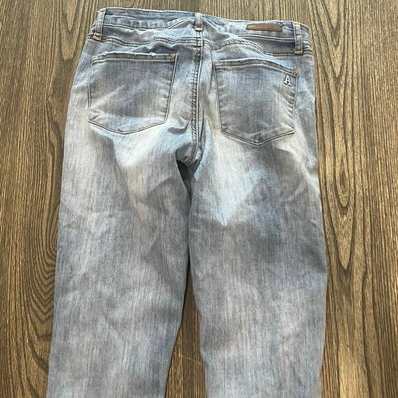 Articles of Society Womens Skinny Jeans Mid Rise Denim Light Wash Blue Size 26 - Picture 12 of 12